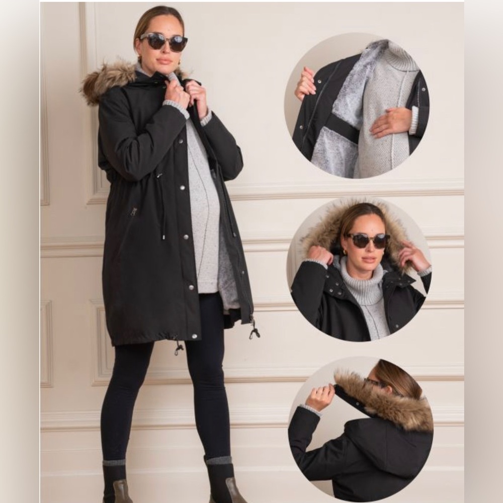 Seraphine 3 in 1 Winter Maternity Parka. Great condition!